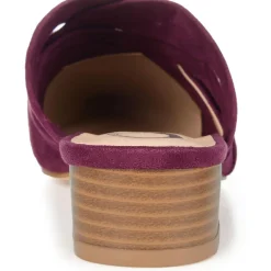 Kalida Pointed Toe Slip On Mule Sandals