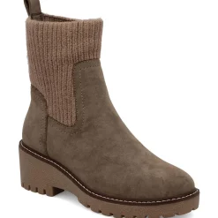 Kara Leather Laceless Ankle Boots