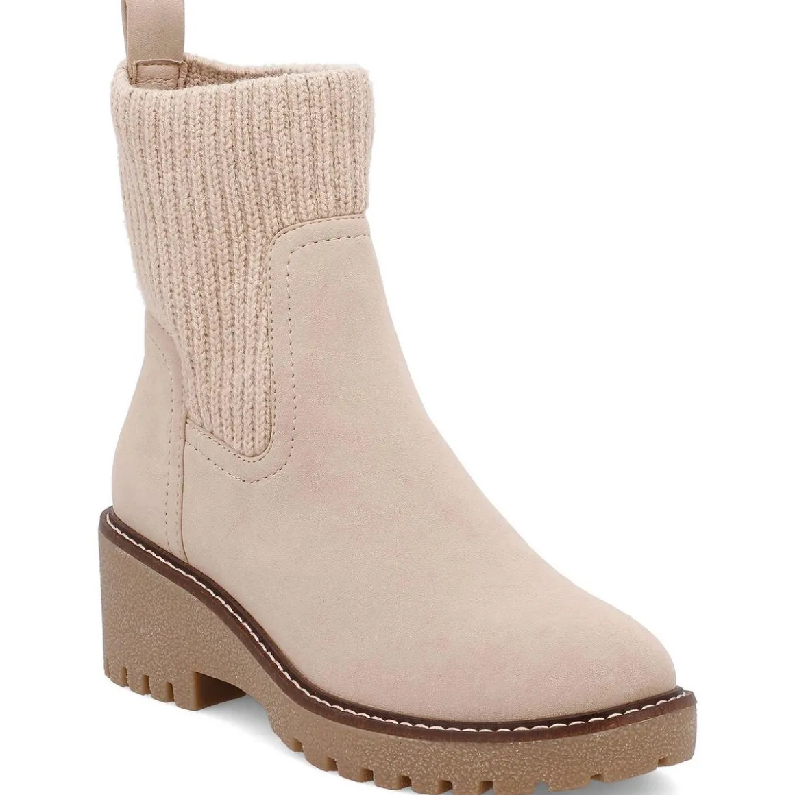 Kara Leather Laceless Ankle Boots