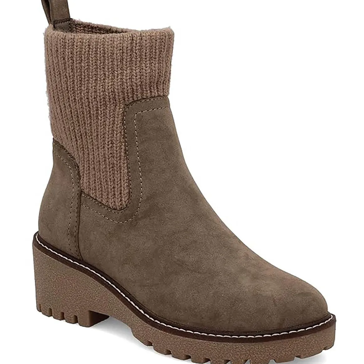 Kara Leather Laceless Ankle Boots