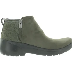 Karma Faux Suede Ankle Booties