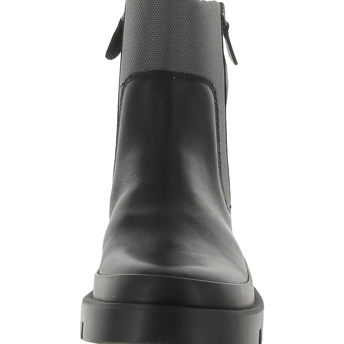 Kaskona Zipper Leather Booties