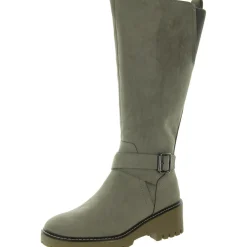 Kathleen Zipper Knee-High Boots