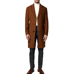 Kavon Solid Wool Overcoat