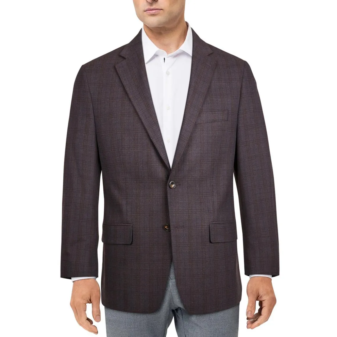 Kelson Plaid Modern-Fit Sportcoat