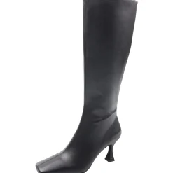 Kensington Solid Leather Knee-High Boots