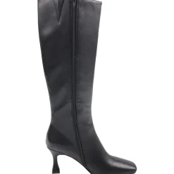 Kensington Solid Leather Knee-High Boots