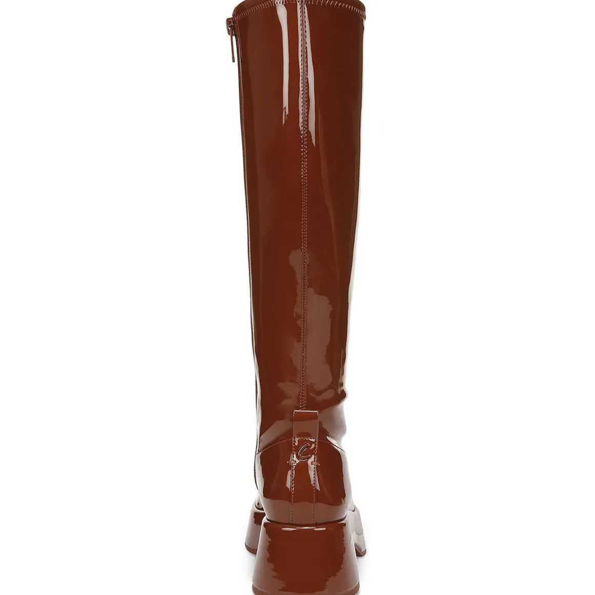 Kimberly Patent Platform Knee-High Boots
