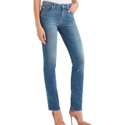 Kimmie Denim High Rise Straight Leg Jeans