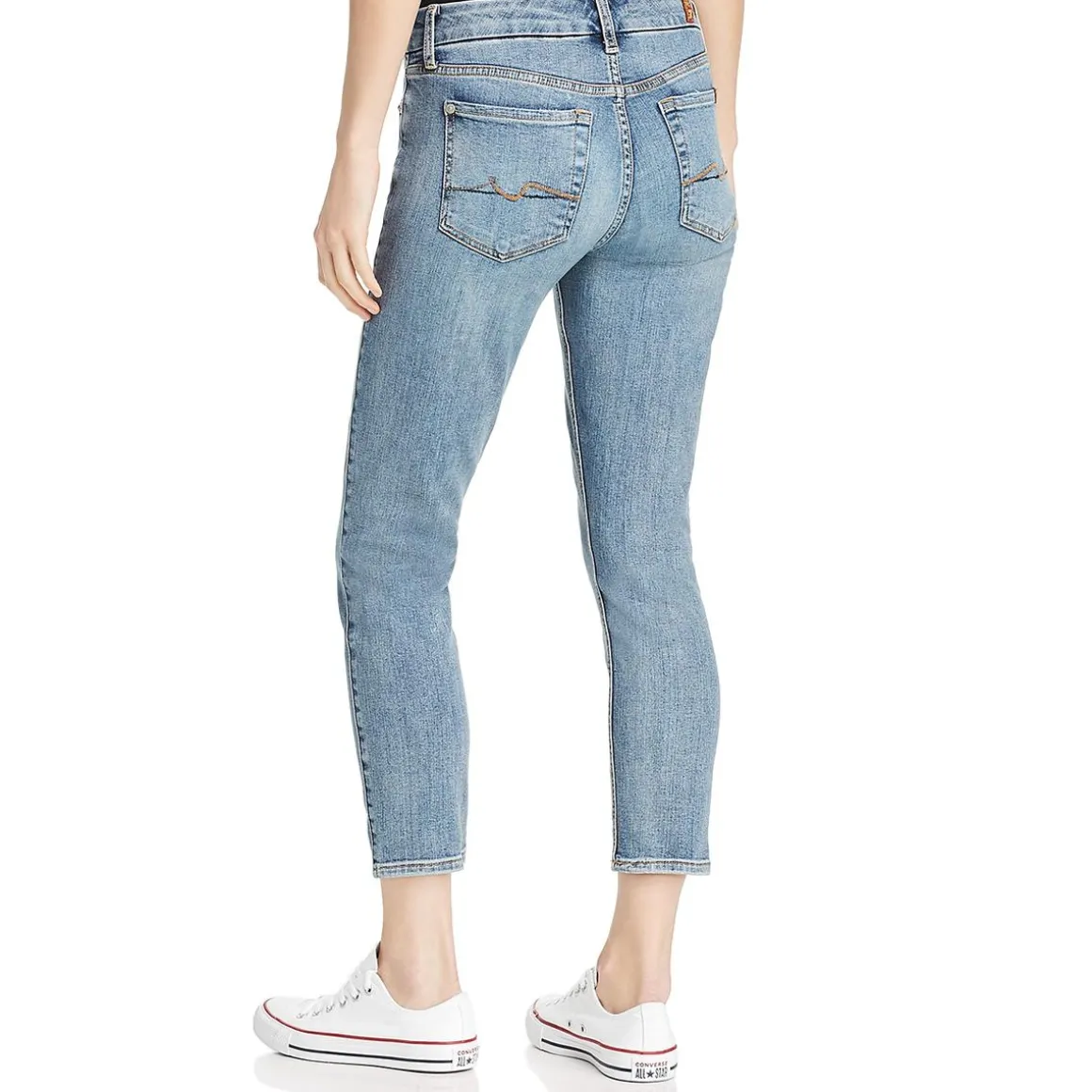 Kimmie Denim Slim Leg Cropped Jeans