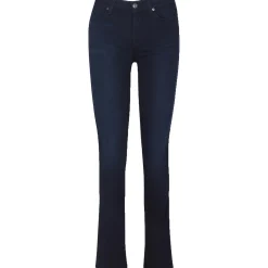 Kimmie Mid-Rise Slimming Straight Leg Jeans