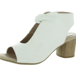 Kimora Padded Insole Bow Peep-Toe Heels