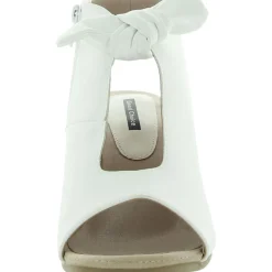 Kimora Padded Insole Bow Peep-Toe Heels