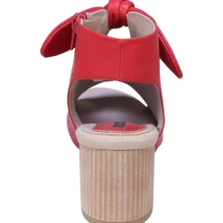 Kimora Padded Insole Bow Peep-Toe Heels