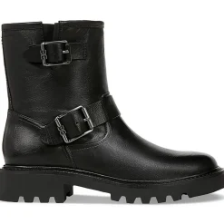 Kinsley Leather Pull On Ankle Boots