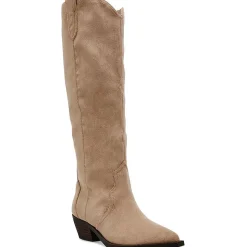 Kitt Suede Derby Over-The-Knee Boots