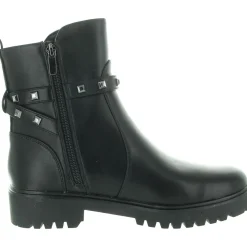 KLIMBE Studded Faux Leather Motorcycle Boots