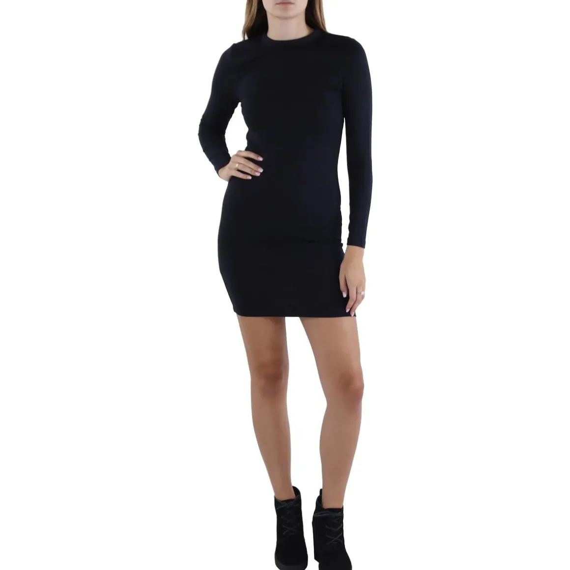 Knit Above Knee Sweaterdress