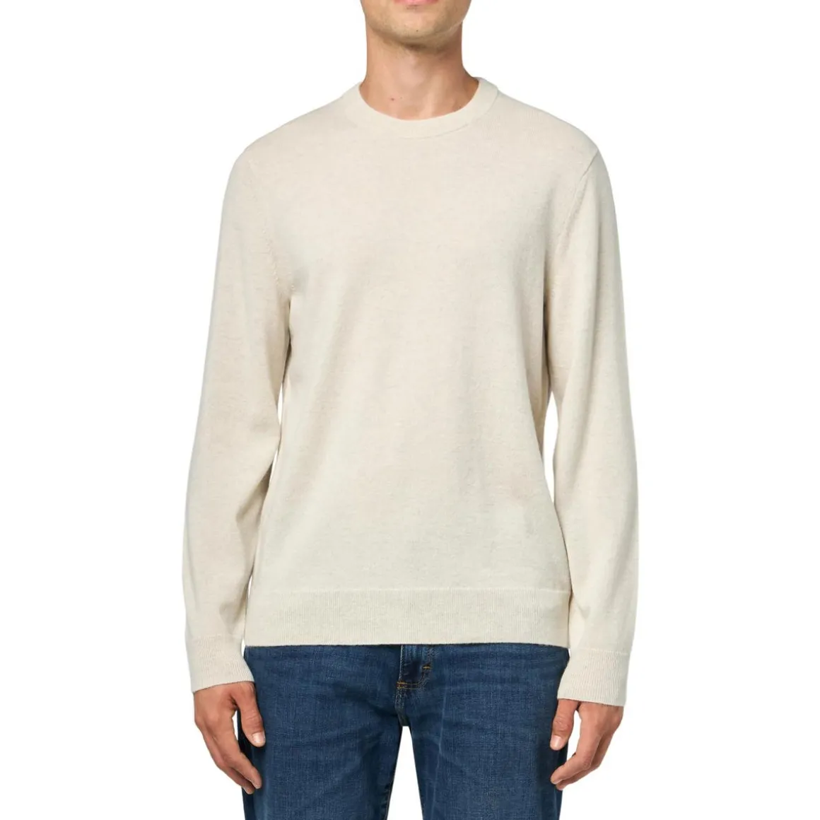 Knit Cashmere Crewneck Sweater