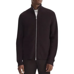 Knit Cotton Full Zip Sweater