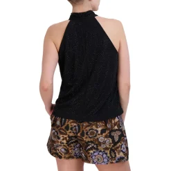 Knit Criss-Cross Halter Top