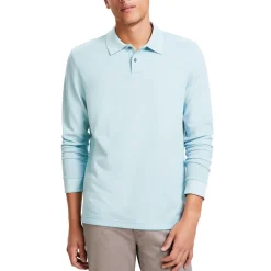 Knit Long Sleeves Polo