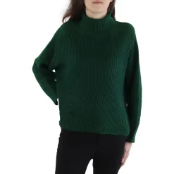 Knit Mock Turtleneck Sweater