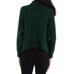 Knit Mock Turtleneck Sweater