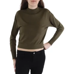 Knit Mock Turtleneck Sweater