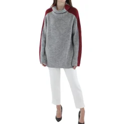 Knit Oversize Turtleneck Sweater