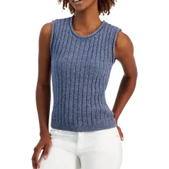 Knit Sleeveless Pullover Top