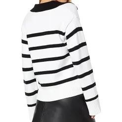 Knit V-Neck Pullover Sweater