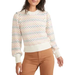 Knitted Long Sleeve Crewneck Sweater