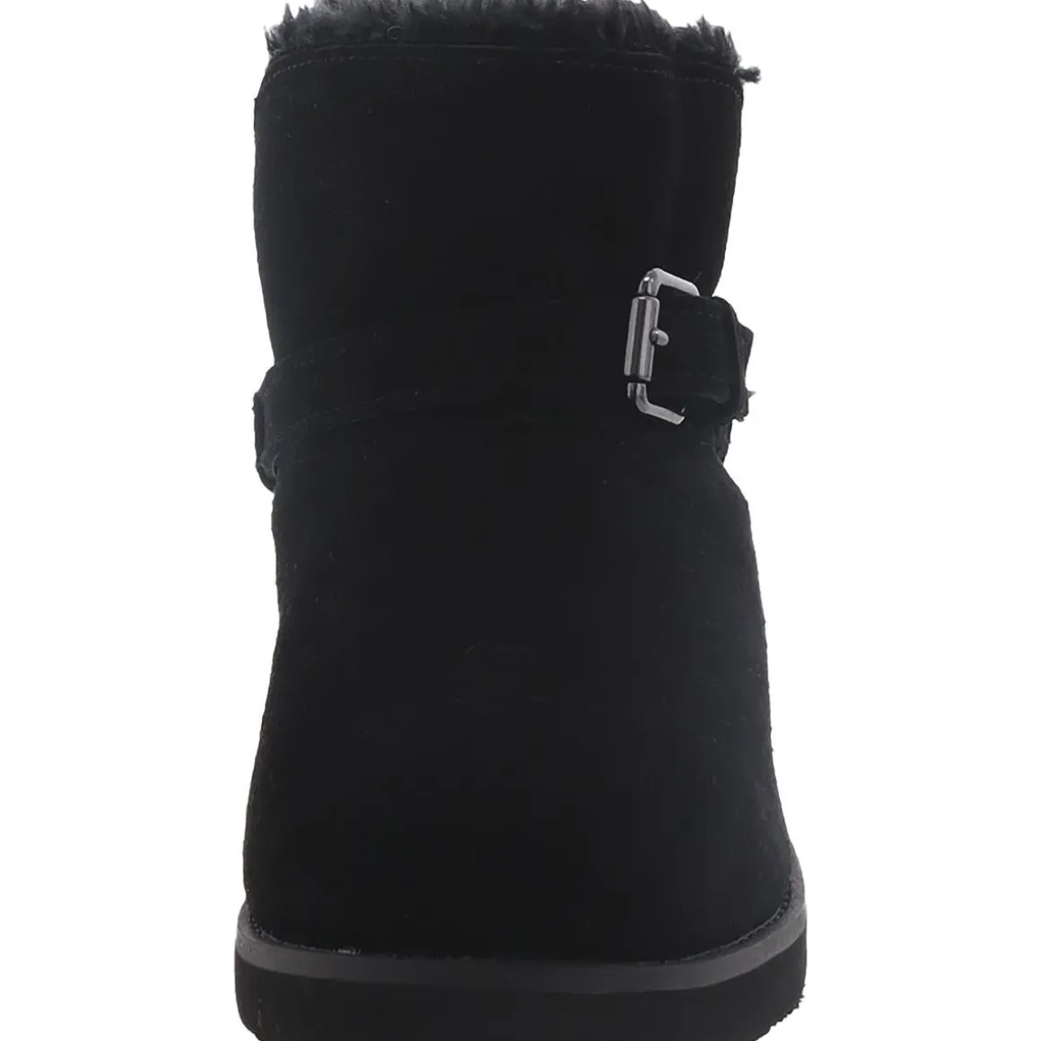 KORRI Faux Fur Lined Buckle Winter & Snow Boots