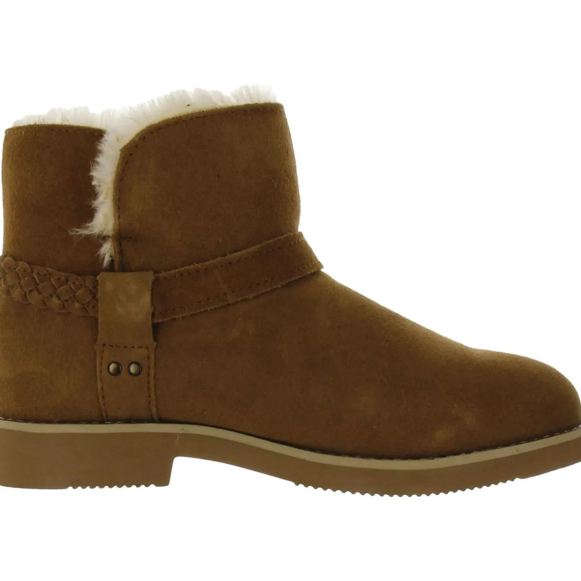 KORRI Faux Fur Lined Buckle Winter & Snow Boots