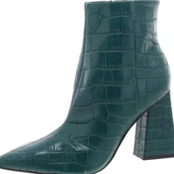 Kulika Leather Pointed Toe Booties