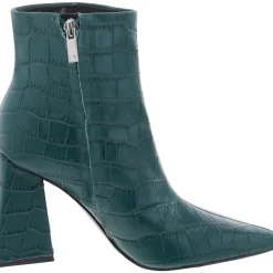 Kulika Leather Pointed Toe Booties