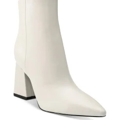 Kulika Leather Pointed Toe Booties