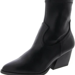Kurt Leather Ankle Booties