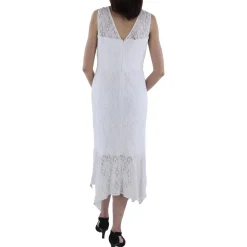 Lace Boat Neck Fit & Flare Dress