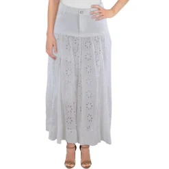 Lace Jean Top Mini Skirt