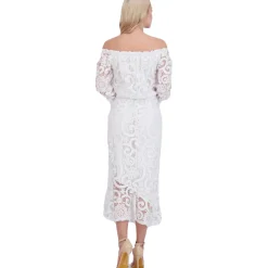 Lace Midi Midi Dress