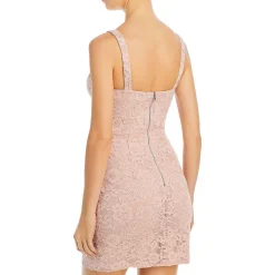 Lace Short Mini Dress