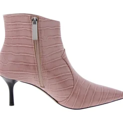Laceless Faux Leather Ankle Boots