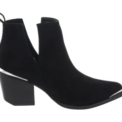 Laceless Faux Suede Shooties