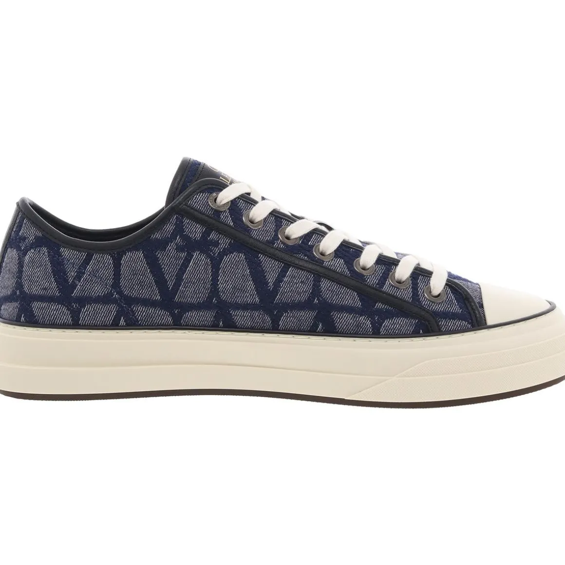 Lace-Up Denim Casual And Fashion Sneakers