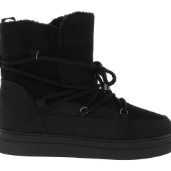 Lace-Up Faux Suede Booties