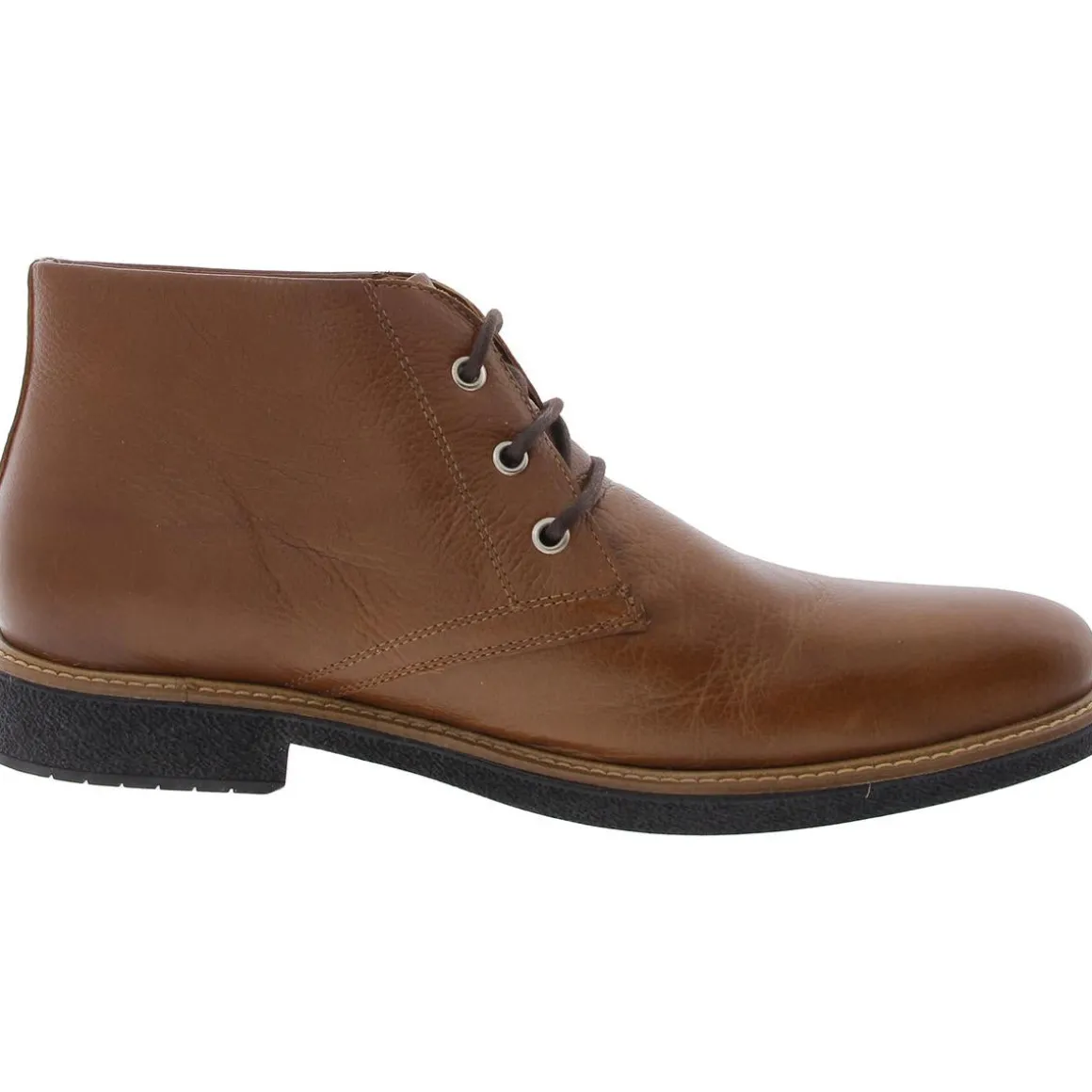 Lace-Up Leather Chukka Boots