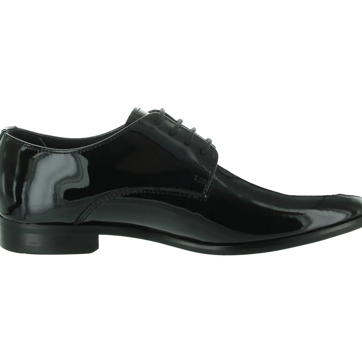 Lace-Up Leather Loafers