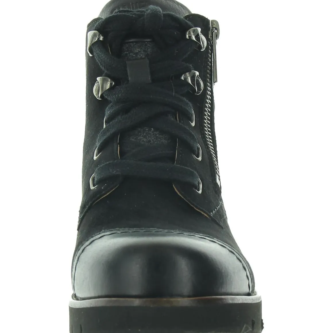 Lace-Up Leather Shooties